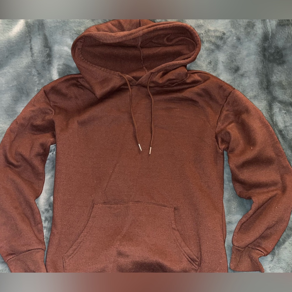 Brown lightweight hoodie